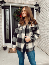 Load image into Gallery viewer, Gingham Shacket