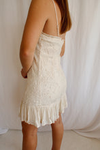 Load image into Gallery viewer, Floral Applique Mini Dress