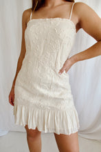 Load image into Gallery viewer, Floral Applique Mini Dress