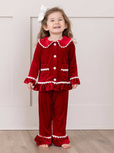 Load image into Gallery viewer, Ruby Velvet Pajamas