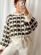 Load image into Gallery viewer, Square Knit Sweater
