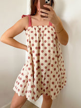 Load image into Gallery viewer, A-Line Polka-Dot Mini Dress
