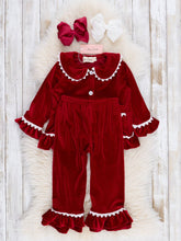 Load image into Gallery viewer, Ruby Velvet Pajamas

