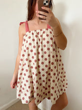 Load image into Gallery viewer, A-Line Polka-Dot Mini Dress
