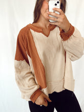 Load image into Gallery viewer, RESTOCK! Color Block Pullover
