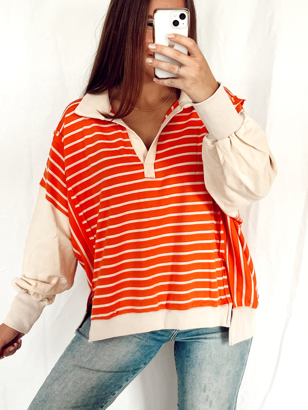 Maple Oversized Top