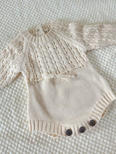 Load image into Gallery viewer, Knit Sweater Romper
