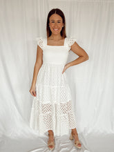 Load image into Gallery viewer, White Midi Dress
