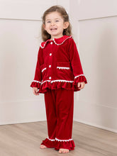 Load image into Gallery viewer, Ruby Velvet Pajamas
