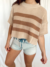 Load image into Gallery viewer, Ribbed Knit Sweater Crop
