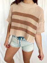 Load image into Gallery viewer, Ribbed Knit Sweater Crop
