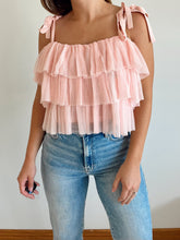 Load image into Gallery viewer, Ruffle Tie Strap Blouse
