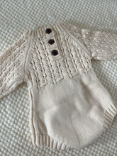 Load image into Gallery viewer, Knit Sweater Romper
