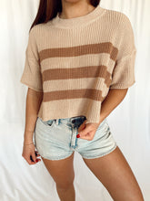 Load image into Gallery viewer, Ribbed Knit Sweater Crop
