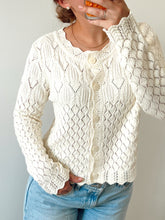 Load image into Gallery viewer, Pointelle Cardi

