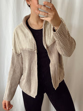 Load image into Gallery viewer, Terry/ Knit Cardi
