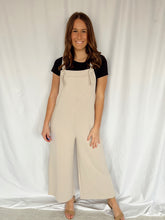 Load image into Gallery viewer, Beige Overalls
