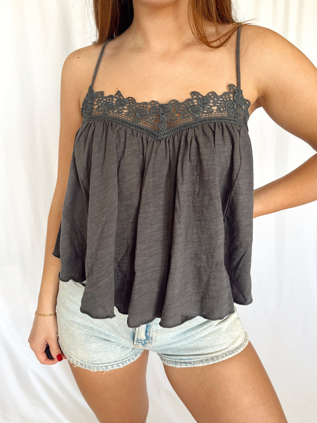 Crochet Contrasted Tanktop