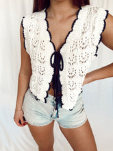 Load image into Gallery viewer, Crochet Sweater Vest
