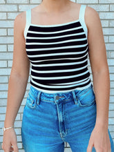 Load image into Gallery viewer, Knit Striped Tank
