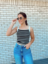 Load image into Gallery viewer, Knit Striped Tank
