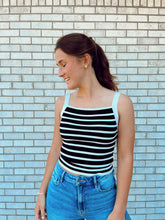 Load image into Gallery viewer, Knit Striped Tank
