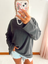 Load image into Gallery viewer, Oversized Crew Neck Long Sleeve
