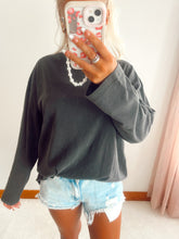 Load image into Gallery viewer, Oversized Crew Neck Long Sleeve

