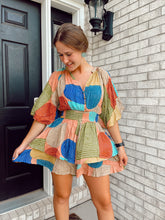 Load image into Gallery viewer, Bubble Sleeve Romper
