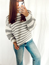 Load image into Gallery viewer, Stripe Comfy Sweater
