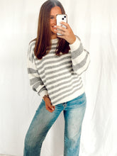 Load image into Gallery viewer, Stripe Comfy Sweater
