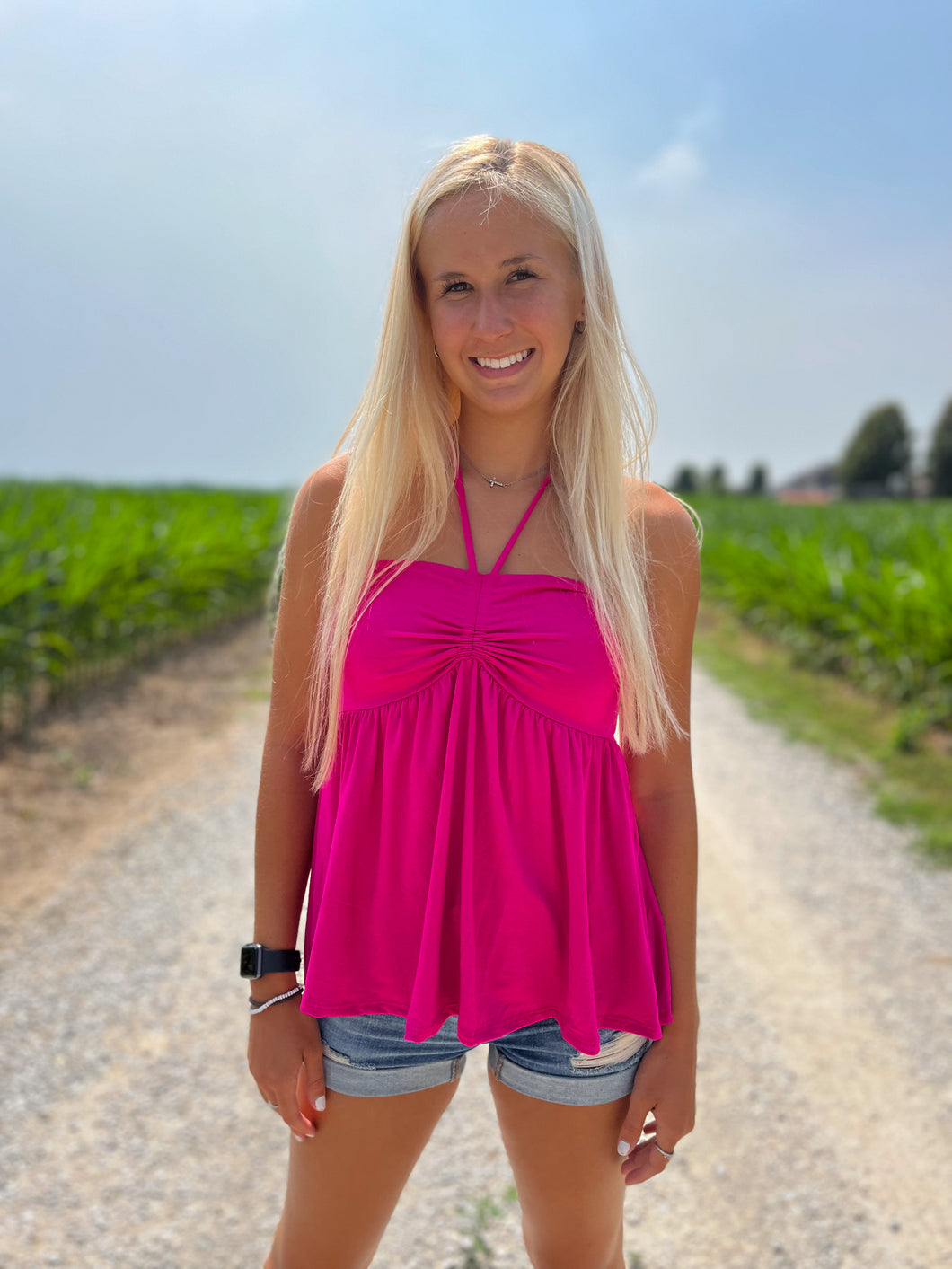 Hot Pink Halter