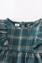 Load image into Gallery viewer, plaid ruffle romper
